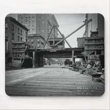 Seventh Avenue and 53rd Street New York City Photo Mousepads