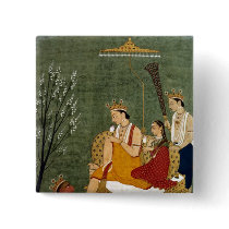 Seventh Incarnation of Vishnu as Rama-Chandra Button