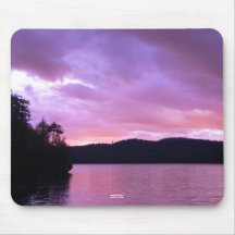 Seventh Lake Sunset II Mousemats