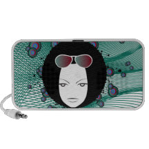seventies 70s diva trip mini speaker