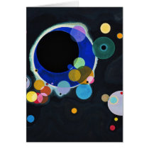 Several Circles Greeting Card