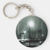 Severe Lightning in Boston keychains