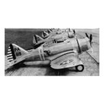 Seversky P-35 Vintage WWII Fighter Planes photo cards
