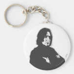 Severus Snape Arms Crossed B-W Key Chain