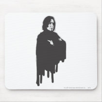 Severus Snape Arms Crossed B-W Mouse Pad