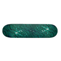 Sewar art starbursts skate deck