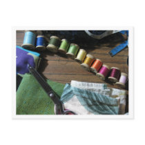 Sewing A Rainbow Post Cards