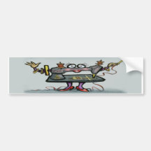 Sewing Bumper Stickers