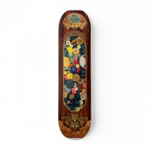Sewing - Buttons - Bunch of Buttons Skate Board Deck