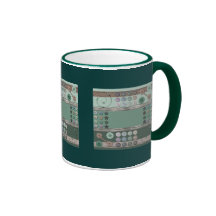 Sewing Enthusiast Green Mug