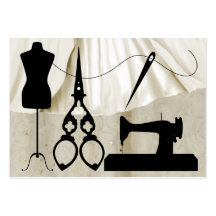Sewing / Fashion / Seamstress - SRF Business Card Template