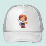 Sewing girl hats