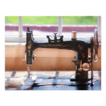 Sewing Machine - A stitch in time Personalized Invitations