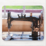 Sewing Machine - A stitch in time mousepads