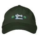 Sewing Machine Accent embroidered hats