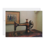 Sewing Machine and Lithograph invitations