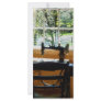Sewing Machine By Window Custom Rack Card