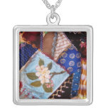 Sewing - Patchwork - Grandma's quilt Pendants