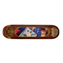 Sewing - Patchwork - Grandma's quilt Skate Board Decks