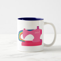 Sewing Rainbows Coffee Mugs