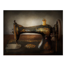 Sewing - Sing a song Postcard