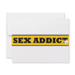 Sex Addict invitations