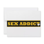 Sex Addict invitations