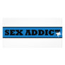 Sex Addict Photo Card