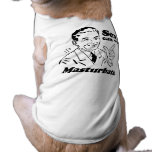 SEX CAN WAIT. MASTURBATE. pet clothing