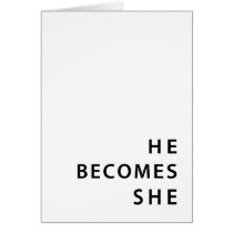 sex change announcement : he becomes she
