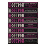 Sex Coupon Greetings Card