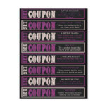 Sex Coupons postcards