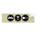 Sex, Drugs, Rock-n-Roll bumper stickers