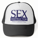 Sex Instructor, First Lesson Free - Blue hats
