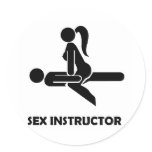 sex instructor stickers