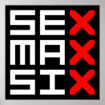 Sex Max Six 2nd Logo Poster posters