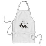 "Sex Sells" aprons