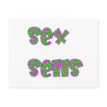 sex sells postcards