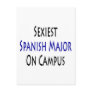 Sexiest Spanish Major On Campus Post Card
