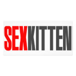 Sexkitten Sex Kitten photo cards
