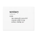 SEXTACY postcards