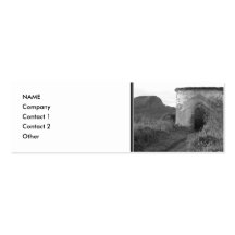 Sexton Burrow Lookout Tower. England Business Card Template