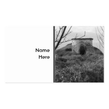 Sexton Burrow Lookout Tower. England Business Card Templates