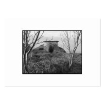 Sexton Burrow Lookout Tower. England Business Card Template