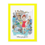 Sexual Harassment Cartoon Hilarious! postcards