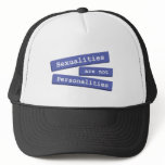 Sexualities Are Not Personalities Hat 001