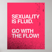 SEXUALITY IS FLUID POSTER