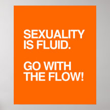 SEXUALITY IS FLUID POSTER