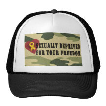 Sexually Deprived for Your Freedom Mesh Hat