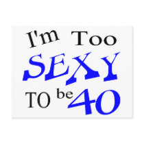 Sexy 40 (blue)